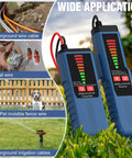 Underground Wire Locator With Earphone For Buried Cables And Breakage Detection Cable Detector for dog fence and outdoor wires.