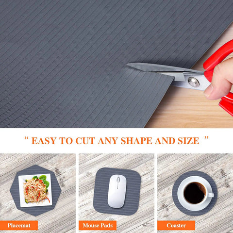 Non Adhesive Shelf Liner For Kitchen Cabinets And Drawers Features Washable Anti Slip Patterns That Keep Things Locked In Place While Leaving Zero Residue Behind Delivers A Super Slick Makeover For Your Daily Storage Needs