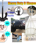 Straight Up Built Tough 304 Stainless Steel D Shape Screw Pin Shackle 3 8 Inch Two Piece Kit shown in various applications.