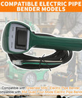Heavy Duty Pendant Switch Control Unit With Cable One Pack Replacement OEM Style For Electric Conduit Pipe Bender Models 555 853 854 Quad Bender Tugger Wire Puller, green handheld switch with cable