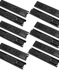 Beefy Heavy Duty 8-Inch Drawer Slides With Side Mount Ball Bearing Full Extension, Includes Mounting Screws, Supports Up To 110 Lb