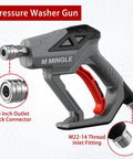 High Pressure Washer Foam Cannon Snow Foam Lance For Beefy Car Wash Foam 4000 PSI Power Washer Gun with quarter inch connector