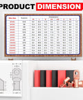 4 Gauge Battery Cable Lug Copper Ring Terminal Set With Three Eighths Inch Stud Marine Grade Dual Wall Heat Shrink Tubes 10 Pack For Crazy Easy Install And Reliable Power Connections. Dimension chart and copper lugs with heat shrink