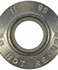 Front Spindle Nut With Plastic Insert M24-2.0 Direct Replacement For Select Chrysler And Dodge Models, top view