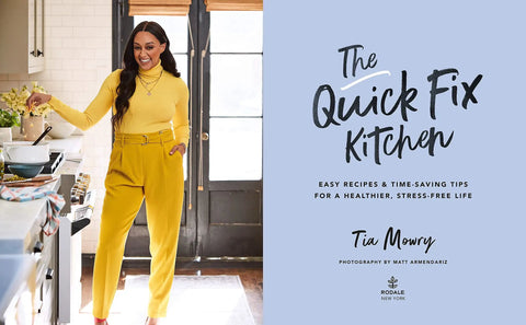 A No Fuss Kitchen Lifesaver Cookbook Featuring 65 Quick Healthy Recipes Plus Smart Time Saving Meal Hacks And Straightforward Cooking Tips For Stress Free Family Suppers Nationwide, displayed with a smiling woman in a yellow outfit cooking.
