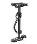 Telescoping Video Stabilizer System With Quick Release Plate And Micro Balancing For DSLRs And Camcorders Up To Four Point Four Pounds