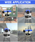 32X Optical Auto Level for Transit Survey With 360 Degree Rotary Dials in various applications settings