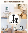 Adjustable Threaded Bed Frame Stabilizer Anti Shaker Headboard Wedge Knocks That Creak Out Bolting Gear To Wall Heavy Duty, applied to various furniture.