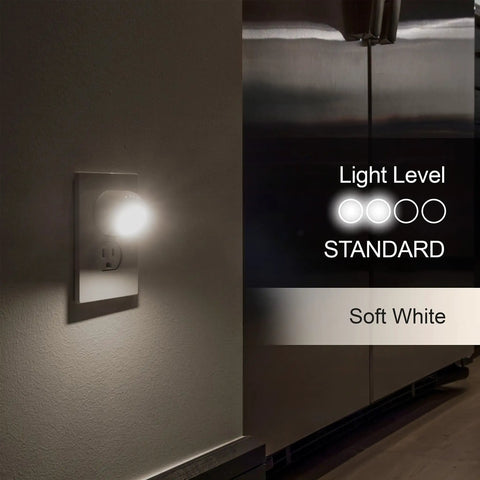 Rotating Plug In Night Light Two Pack With Dusk To Dawn Sensor For Bedroom Hallway Stairs Bathroom Dorm Room Home Decor Go To Apartment Essentials Ambient LED Lighting Long Life Energy Saving