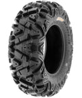 All Terrain UTV Tire Set 27x9-12 Front And 27x11-12 Rear Tubeless 6 Ply A033 Durable ATV Tires For Mud Sand And Rocks, side view