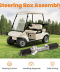 Steering Gear Box Assembly For 1984 To 2004 Club Car Golf Cart DS Carryall Turf Gas And Electric Rack And Pinion Replacement