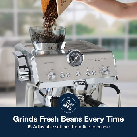Specialista Opera Espresso Machine With Built In Grinder And Smart Tamping 19 Bar Pressure Quick Heat Milk Frother