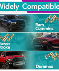 Throttle Disconnect Quick Release Ball Joint Kit compatible with Ram Cummins, Power Stroke, and Duramax.