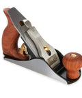V3 Bench Plane For Fine Woodworking And Smooth Edge Planing Crafted With Precision Ground Steel Irons And Ergonomic Handles, showing detailed ergonomic handle.
