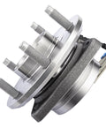 Front Wheel Bearing And Hub Assembly Top Notch Replacement Direct Fit For Chevy Captiva Sport 2012 2015, 5-bolt, ABS wire visible