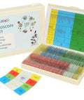 120 Lab Grade Microscope Slides With Specimens Set for Kids and Adults, All-In-One STEM Biology Kit for Homeschool and Classrooms, Botany, Zoology, Microbiology, Histology, and Cells, in storage case
