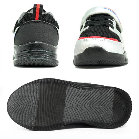 Light Up Toddler Boy Kicks Size 9 Easy On Hook And Loop Straps Breathable Mesh Upper Quick Dry Non Slip Lightweight Sole