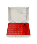 Pro Grade Pin Gauge Set 50 Piece In Bearing Steel, Heat Treated And Burr Free, With Sturdy Storage Case, Precision 0.011 To 0.060 Inches, Great For Machining, Alignment, And Tight Tolerances. 50-piece pin gauge set in storage case, 0.011-0.060 in