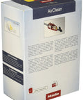 Packaging box of AirClean 3D KK Vacuum Cleaner Bags For Miele Vacuums Replacement Filter Bags With Top Notch Filtration