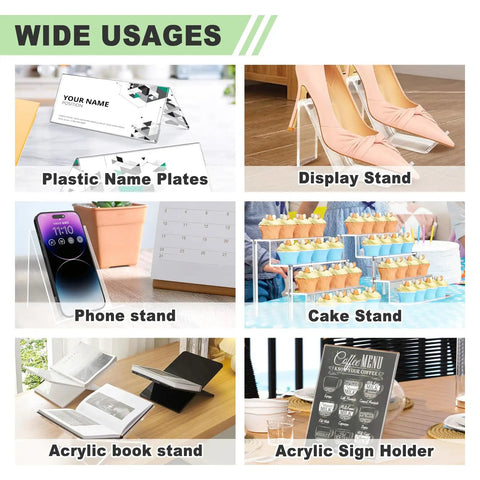 Beefy 24 Inch Acrylic Bender With Digital Temperature Display And Spare Heating Wire, Adjustable Length And Angle Plastic Bending Machine, 110V Black For DIY Sign Making, Craft Projects, And Custom Acrylic Creations. Acrylic sign holder and display stand uses