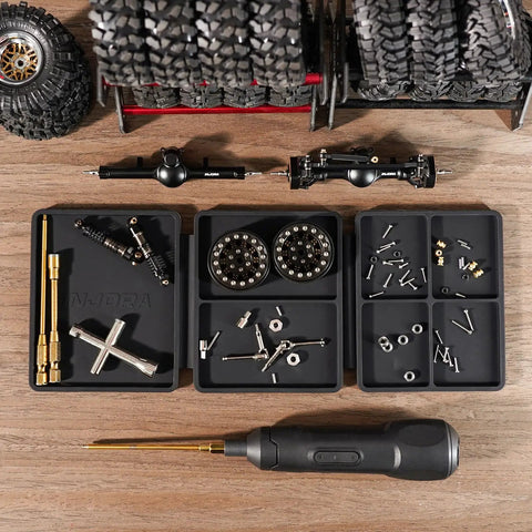 Portable Tri Fold Silicone Tool Tray With Magnetic Sheets Included Heat Resistant And Flame Retardant Durable Silicone