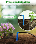 3W Solar Drip Irrigation System With Digital Programmable Smart Watering Kit And 2200mAh Battery for outdoor plant setup