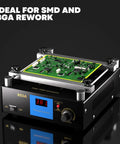 Pro Grade No Frills Digital Soldering Hot Plate For BGA Rework And SMD PCB Welding 110V 450W Infrared Ceramic Heating