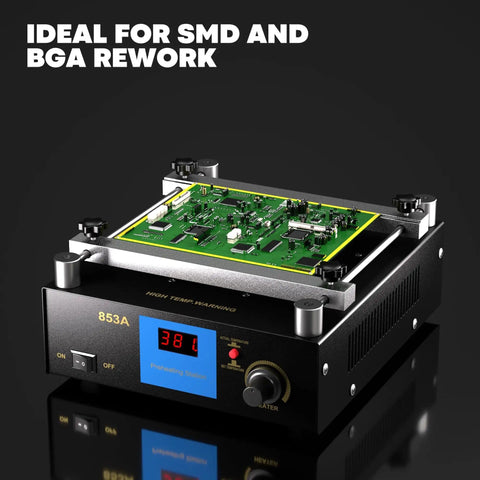 Pro Grade No Frills Digital Soldering Hot Plate For BGA Rework And SMD PCB Welding 110V 450W Infrared Ceramic Heating