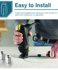 2 Pack Replacement Nut Kit For CN1 Drywall Cut Out Tools And Spiral Saws, easy installation demonstration