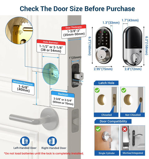 Slick Satin Nickel Front Door Smart Lock Featuring Keyless Entry And App Control With Five Way Wireless Access Remote Ekey Sharing And Hassle Free Home Security That Really Goes The Extra Mile