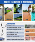 Image showcasing Beast Mode Twenty-Inch Pressure Washer Surface Cleaner With Wheels, 4500 PSI, suitable for various surfaces.