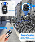 Ridiculously Loud 113dB Vibration Anti Theft Alarm With Remote For Electric Bikes Motorcycles Golf Carts Trailers And More Waterproof Home Security Sensor For Doors Mailboxes And Garage remote and bike alarm set