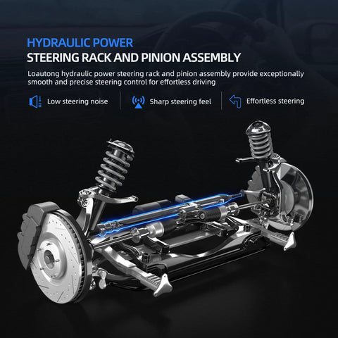 Toyota Sequoia 2001 to 2007 And Toyota Tundra 2000 to 2006 Hydraulic Power Steering Rack And Pinion Replacement Direct Fit