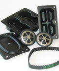 Essential Service Kit For 36600 0000 Pump Replacement With Belt Diaphragm Valve Set And Pulsation Damper In Gray or White Made In The USA.