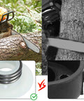 Chainsaw cutting log with oil pump piston plunger shaft lever worm gear kit for Husqvarna and Jonsered series repair