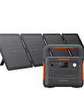 Solar Generator 1000 V2 Portable Power Station With 100W Solar Panel LiFePO4 Battery 1070Wh 1500W AC And 100W USB C Output