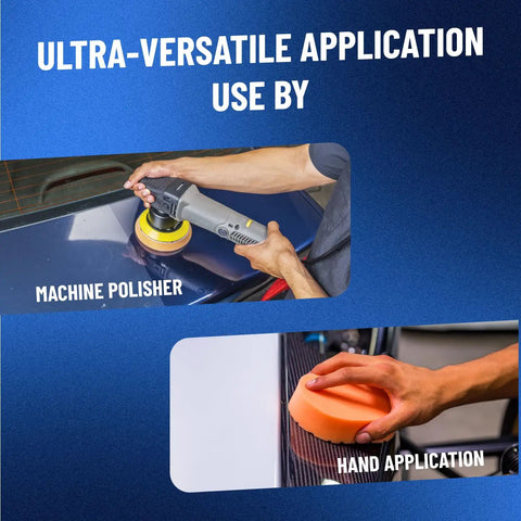 Applying One Step Scratch And Swirl Remover Compound And Polish For Restoring Showroom Shine And Paint Clarity Car Scratch Remover