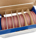 Assorted Sandpaper Rolls Kit 1 In X 19.7 Ft Emery Cloth Dispenser Pack Grits 80 150 240 320 400 600 Open Box