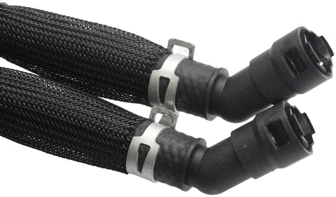Engine Heater Hose Assembly With Aluminum Y Connectors For Ford Rides Upgraded Durable Replacement Hoses That Match OEM Fit And Function