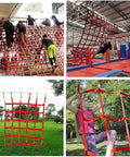 Heavy Duty Lifting Net Straps and Nylon Sling Hoisting Net for industrial cargo moving in action outdoors and indoors