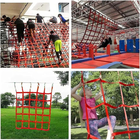 Heavy Duty Lifting Net Straps and Nylon Sling Hoisting Net for industrial cargo moving in action outdoors and indoors