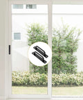4 Pack Black Aluminum Alloy 5 Inch Hole Center Gate Handles For Sliding Barn Doors And Bifold Closet Doors With Plate Includes 8 Screws Durable Door Pull Handles For Pocket Doors Heavy Duty Construction