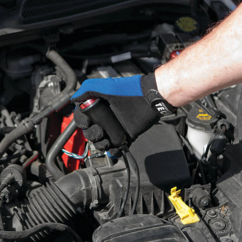 Heavy Duty Remote Start Kit For Cars And Trucks With Push Button Switch and 5 Foot Wire Leads in engine bay