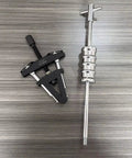 Heavy Duty Motorcycle Steering Column Puller Tool Kit For Removing Tapered Outer Race Bearings Safely Without Damage Perfect For DIY Mechanics Saving On Repair Bills Keeping Bikes Running Sweet For Precision Work On Models Used Daily, 30-60mm steel