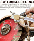 Debris Remover Water Sprayer For Cutting Machines With Universal Coolant Misting Kit CNC Milling nozzle attached to saw