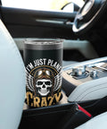 Insulated Stainless Steel Tumbler For Aviation Lovers Flight Deck Vibe Drinkware Cup Perfect For Pilots And Glider Fans