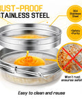 Beekeeping Honey Strainer Filter Set Two Piece With Double Sieve Stainless Steel Beehive Extractor Gear