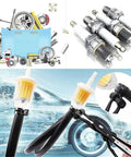 Premium 90 Plus One Plier Assortment Kit With Heavy Duty Vacuum Spring Fuel Hose Pipe Tube Clamps In Black For Various Sizes Including 10 13 17 19 And 21 Millimeters on fuel hose and spark plug wires