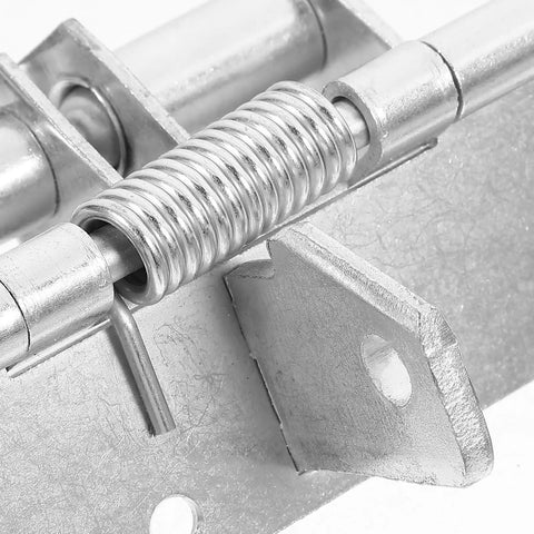 Close-up of Soft Close Cabinet Door Hinge Damper Set For Kitchen Cabinets With 90 Degree Right Corner Coil Hinges