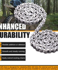 Beefed Up 420 Chain With 102 Links And Heavy Duty Chain Roller Tensioner Kit For 50cc To 140cc Dirt Bikes Pit Bikes ATVs